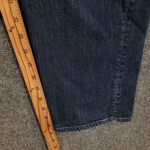 Citizens of Humanity Jeans Mens 34x32 Blue Bowery Straight Leg Whisker Fade - Picture 10 of 11