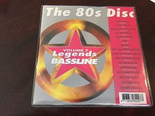 LEGENDS KARAOKE CD G BASSLINE VOL 7 THE 80S DISC 1 NEW