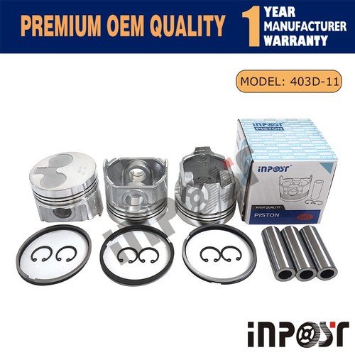 403C-11 403D-11 403D Piston Ring Kit 77mm for Perkins Engine for JCB mini Diger - Photo 2/3