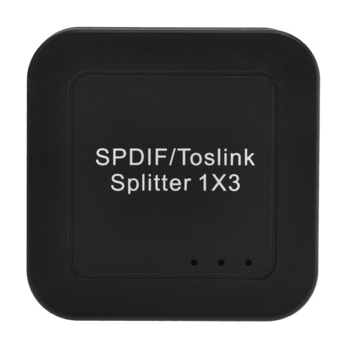 2 stücke Portable 1 in 3 out SPDIF / Toslink Digital Optical Audio Splitter - Bild 6 von 11