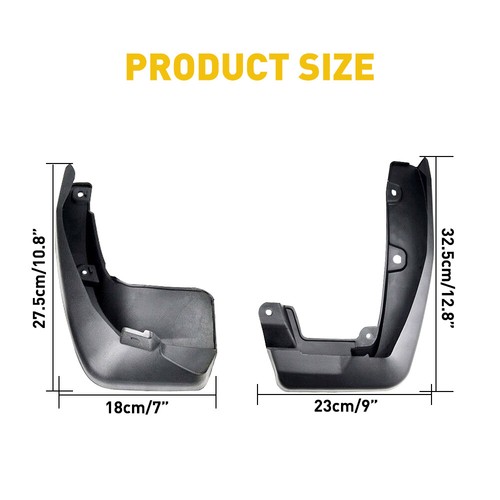 Guardabarros guardabarros guardabarros delanteros traseros 4 piezas para CR-V Honda 17-21 - Imagen 2 de 12