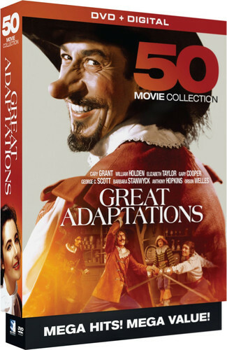 Great Adaptations: 50 Movie Megapack (DVD) - Picture 1 of 1