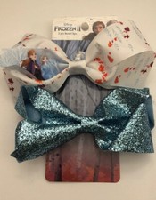 DISNEY FROZEN II  GIRLS HAIR BOW CLIPS  NEW  