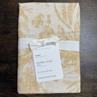 Pottery Barn Sorrel Toile Shams, Euro Set Of 2 ~ Harvest Gold