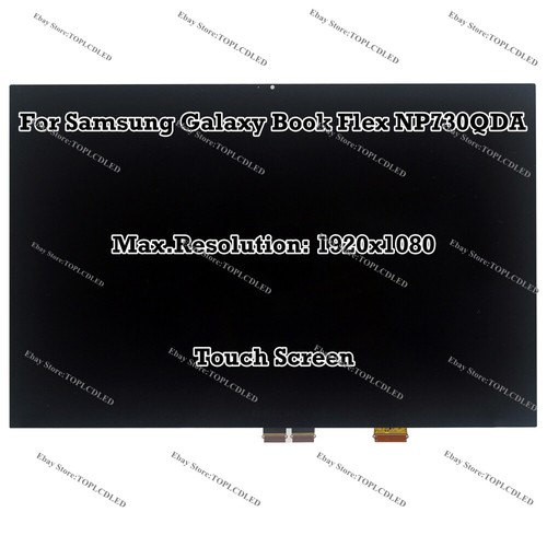 13.3" Samsung Galaxy Book Flex NP730QDA-KA2US FHD LCD LED Touch Screen Assembly - Picture 1 of 6
