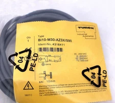 1PC For TURCK BI10-M30-AZ3X/S90 Inductive Sensor 8m