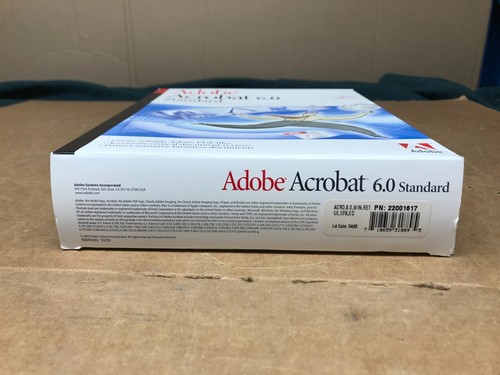 Adobe Acrobat 6.0 Standard 6 for Windows with Serial Number 22001617 - Picture 2 of 6