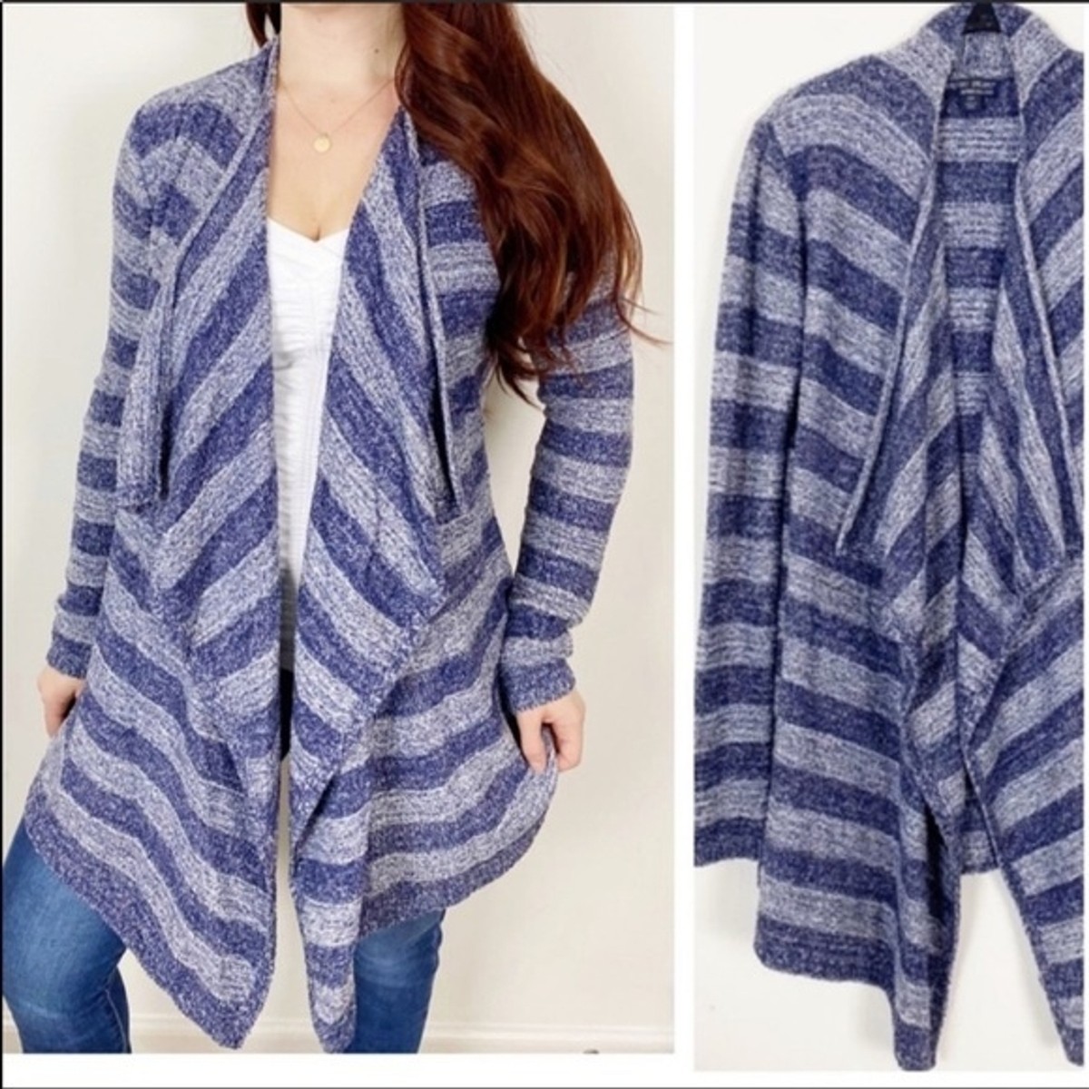 BAREFOOT DREAMS BAMBOO CHIC ブランケット　ネイビー BAREFOOT DREAMS BAMBOO CHIC ブランケット ネイビー BAREFOOT DREAMS