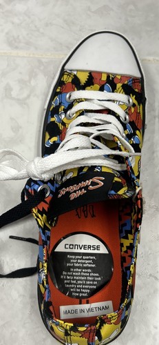 Sneakers The Simpsons x Converse Bart Simpson Chuck Taylor All Star Ox M9 W11 - Foto 2 di 11
