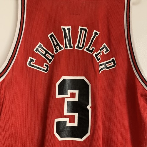 Tyson Chandler #3 Chicago Bulls NBA Champion Jersey 44 Vintage - Picture 7 of 7
