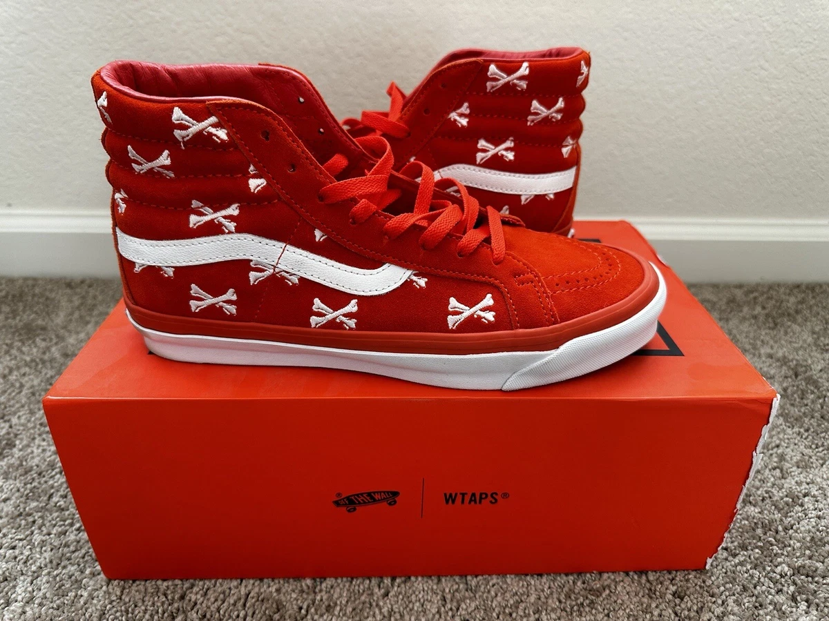 VANS Sk8-Hi x WTAPS Orange for Sale | Authenticity Guaranteed | eBay