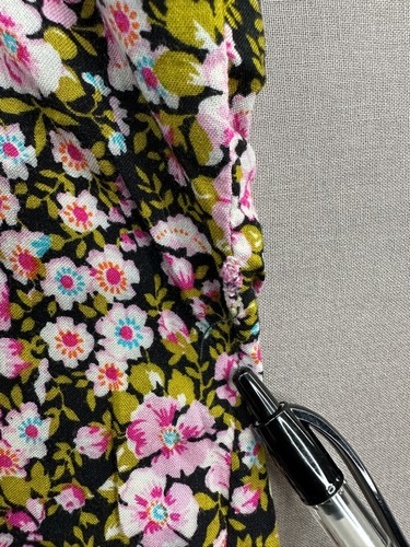 Maxi Vestido Anna Maxwell Mujer Multicolor Floral Manga Corta Cuello Redondo Talla 28 - Imagen 3 de 13