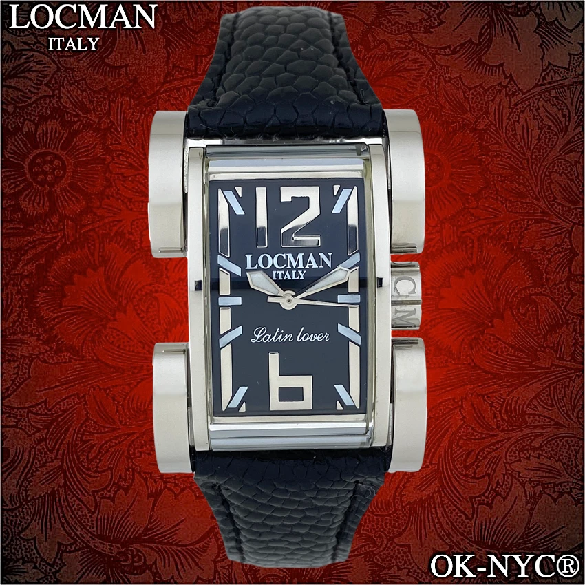 Reloj de cuarzo para dama Locman Latin Lover 27 mm x 40 mm con R 3 ATM avestruz Ref 502 Foto 2 de 4