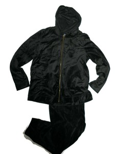 black velour lounge set