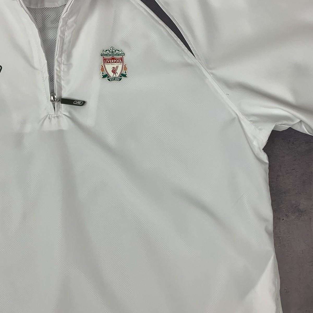 Vintage 1/4 Zip Jacket Reebok Liverpool Big Logo 90s | eBay Vintage 1/4 Zip Jacket Reebok Liverpool Big Logo 90s | eBay