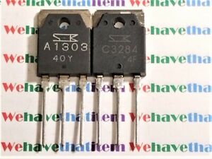 2SA1303 2SC3284 TRANSISTOR TO-3P PAIR