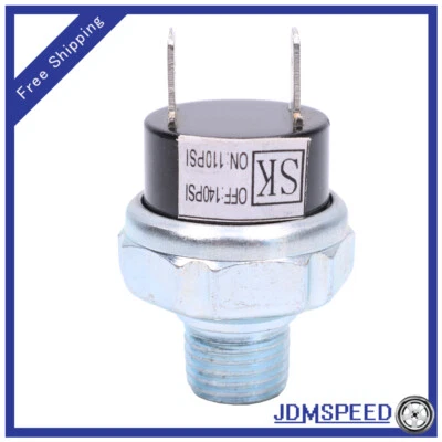 JDMSPEED 110-140 PSI Heavy Duty Tank Pressure Control Switch Valve For Air Compressor WYS