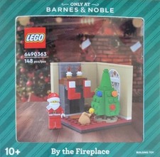 LEGO 6490363 Santa By The Fireplace Barnes & Noble Christmas Exclusiv New Sealed