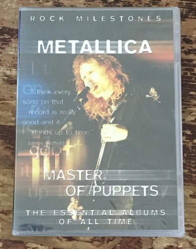 Rock Milestones - Metallica Master of Puppets (DVD, 2007) - Picture 1 of 4