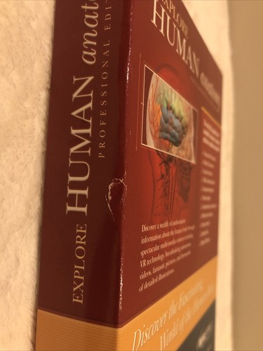 NEW SEALED Explore Human Anatomy: Professional Edition - 12 CD PC/CD-ROM Windows - Picture 9 of 10