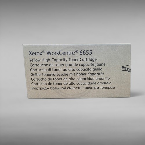 Original Xerox Gelb (Yellow) Cartridge 106R02746  für  WorkCentre 6655 - Bild 3 von 3