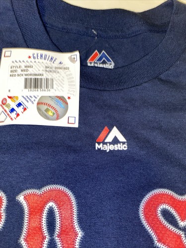 Boston Red Socks Size M Majestic Authentic MLB Collection T-Shirt - Picture 3 of 3
