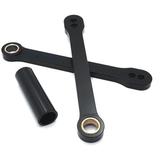 Schwarz Motorrad Tieferlegung Link Für Honda CBR 600 1000 RR Tiefer Set 07 06 05 - Picture 7 of 9