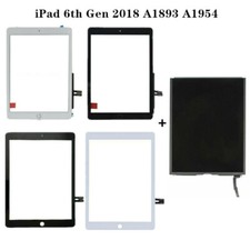 LOT Replace For iPad 6th Gen 2018 A1893 A1954 LCD Display Touch Screen Digitizer