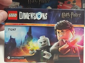 LEGO Dimensions 71247 Harry Potter Team Pack Complete Used Enchanted Car Lord V