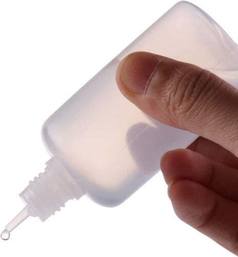 5-120ml Empty Squeezable Liquid Eye Dropper Bottles Mixed Lid + Free Funnels UK - Picture 10 of 13