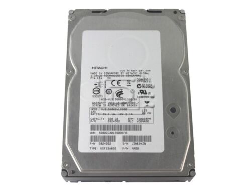 Hitachi HGST 3.5" SAS Enterprise HDD 600GB 15K 6Gbps 64MB 0B24502 UltraStar - Picture 3 of 6