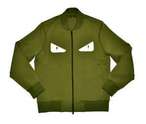 FENDI Monster Eye Bomber Jacket 46 