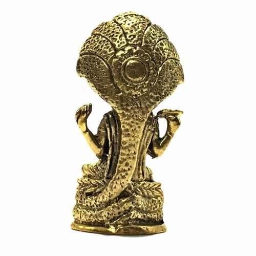 Narayana Lord Vishnu Statuensitz auf Naga Hindu Gott des Schutzes Das Universum - Bild 7 von 11