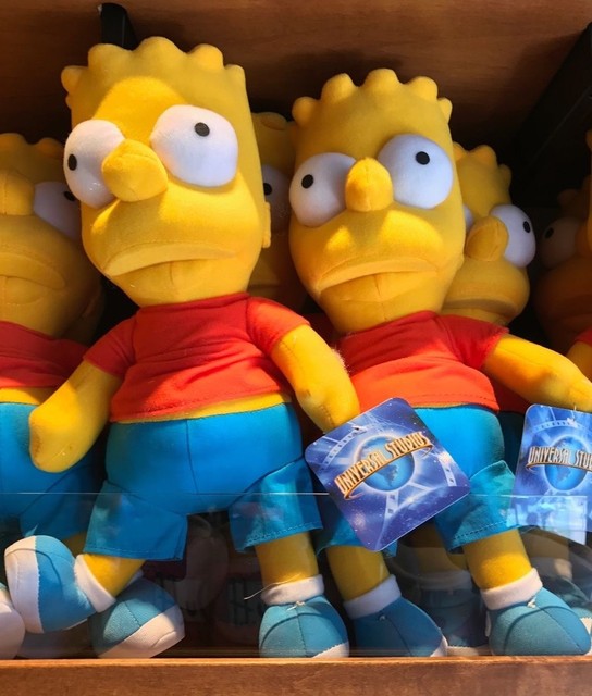 Universal Studios Exclusive The Simpson Bartman Plush Doll New with Tag | eBay