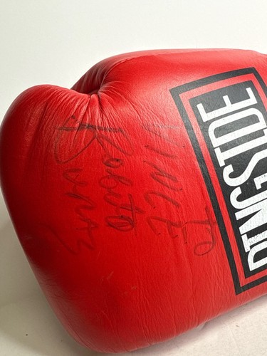 Roberto Duran Signed Ringside LH Boxing Glove PSA S55293 - Picture 3 of 4
