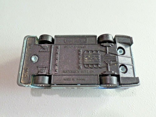 Matchbox Group C Racer Light Blue & Dark Blue Shell 46 Grand Prix 1989 A153 - Picture 10 of 10