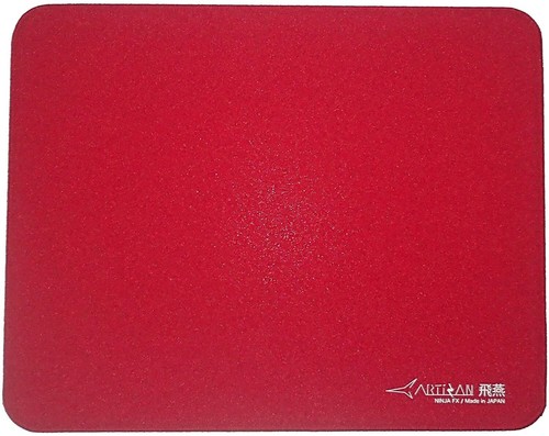 Artisan Gaming Mouse Pads Ninja FX Hien Red Black Soft Mid Game Mat New Japan - 第 2/4 張圖片