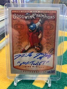 2019 Upper Deck Goodwin Champions Splash of Color 136 Mike McGill