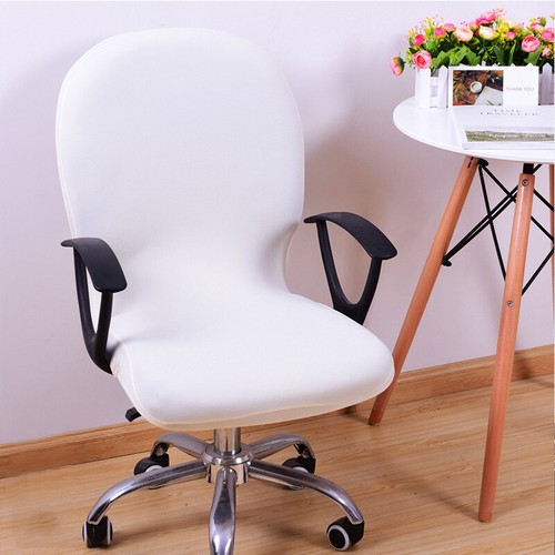 Swivel Computer Chair Cover Stretch Home Protector Office Chair Seat Cover Decor - Bild 7 von 21