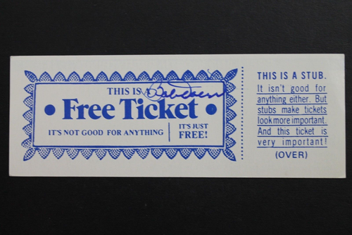 Bobby Doerr (d.2017) Boston Red Sox Autographed Signed Ticket Stub JSA - Picture 1 of 3