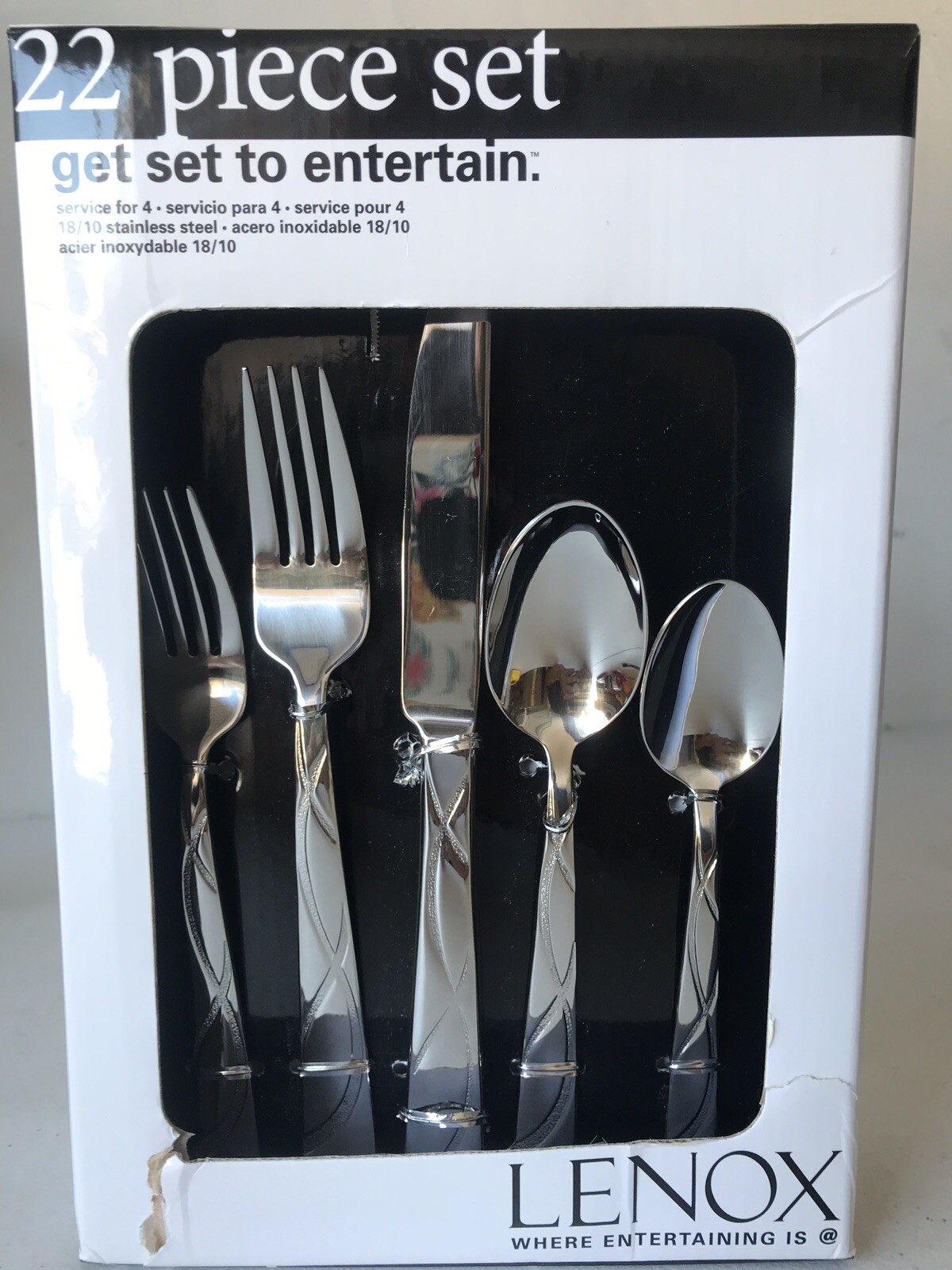 Oneida Juilliard 20 Piece Service For 4 Flatware Set 18 10 Stainless Steel Kitchen Dining Bar Supplies Seedsbazar Flatware Knives Cutlery