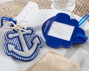 24 Anchor Away Nautical Themed Luggage Tag Destination Wedding