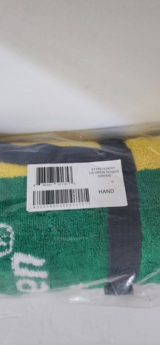 Nuovo asciugamano 2024 DATO ufficiale US Open tennista Polo Ralph Lauren NYC 44x24 - Foto 7 di 12