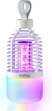 LED Bug Zapper Outdoor and Indoor with Camping Light & RGB Ambient Light, 4500Ma