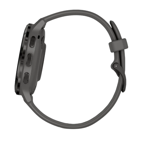 Garmin Venu 3S, 41mm ramka łupkowa z szarym kamykiem i silikonowym paskiem (010-02785-00) - Zdjęcie 7 z 8
