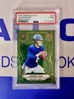 2025 Donruss Elite Jaxson Dart Green Disco #103 RC PSA 9 MINT New York Giants