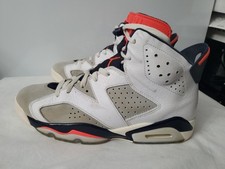 Air Jordan 6 Retro Tinker Basketball Shoes 384664-104 Size 8.5