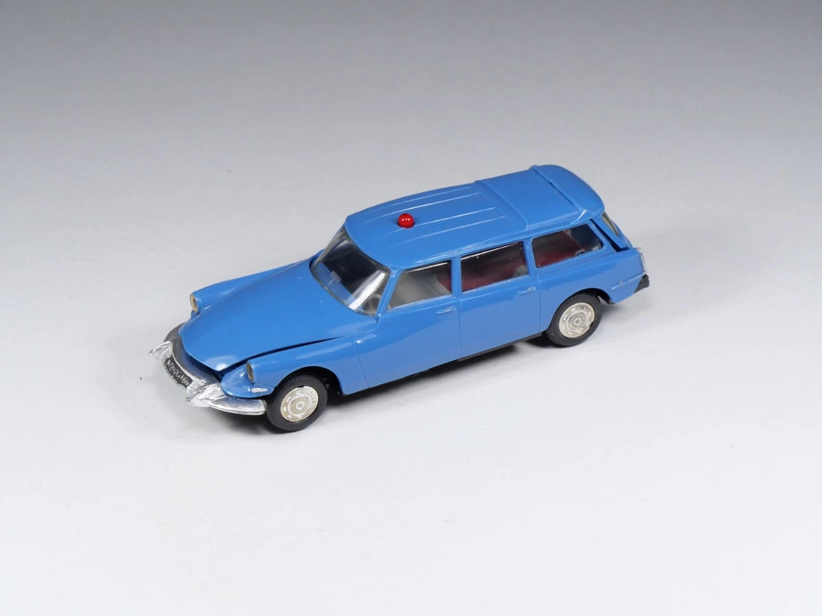 1/43 COFFRET NOREV Collection Citroen ID Break 1963 Bleu Boite Plexi