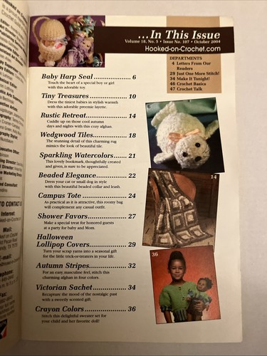 Hooked On Crochet October 2004 - Picture 2 of 2