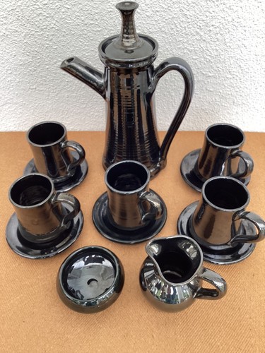 VINTAGE KERAMIK KAFFEESERVICE VON KNIGHTS OF TINTAGEL - Bild 5 von 5
